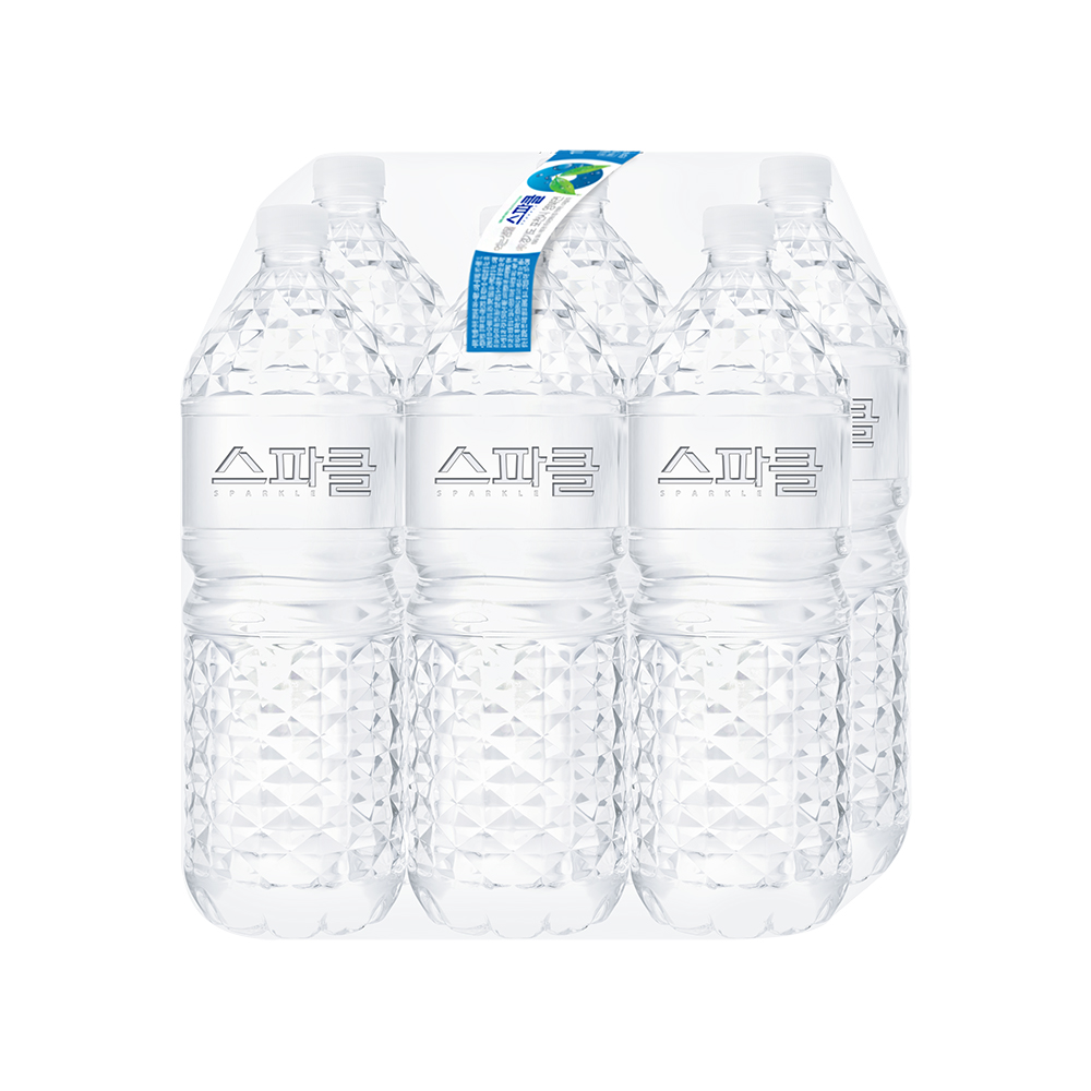 스파클 무라벨 생수 (2L×24개)
